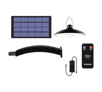 Peowuieu Lampada A Sospensione Solare con Lampada Solare per Interni Ed Esterni LampLine Illuminazione Solare per Giardino B