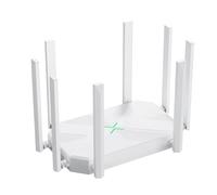 Peowuieu Router Wireless Booster Supporto AP Ripetitore WiFi A Banda Larga per Ufficio Domestico con Firewall 8 Antenne Facile Installazione Spina UE
