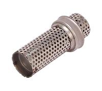 Peowuieu Silenziatore universale per moto, 51 mm, silenziatore DB , silenziatore acustico in rete DB