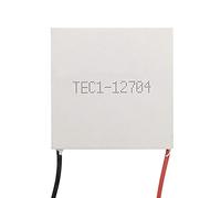 Peowuieu TEC1-12704 - Radiatore termoelettrico Peltier 30 mm x 30 mm TEC1 12704 Elementi Modulo 12V4A Raffreddamento Peltier