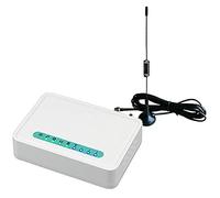 Peowuieu Terminale fisso fili Quad SIM telefonica desktop chiamante dialer GSM850 / 900/1800 / 1900 MHz spina EU