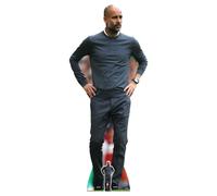 Pep Guardiola Calcio Manager Grandezza Naturale E Mini Cartone Sagoma / IN Piedi