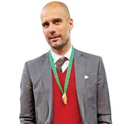 Pep Guardiola (Medal) Half Body Buddy Cutout