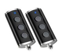 pepape 2 apriscatole da garage 868,3 BS MHz per trasmettitore manuale Hörmann HSE2-868-BS, HSE4-868-BS, HS4-868-BS, compatibile con porta del garage Hörmann Bisecur - Nero