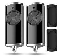 pepape 2 pezzi apriporta del garage telecomando per Hörmann HSE4-868-BS, HSE2-868-BS, con custodia protettiva