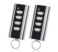 pepape 2 trasmettitori per garage in acciaio standard Entrematic RCU 433-4K, RCU 433-2K, EA433 2KM, EA433 2KS, compatibile con Crawford Normstahl 433,92 Rolling Code Garage telecomando