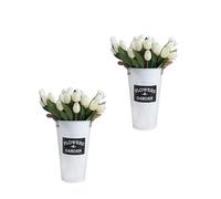 PEPAXON Secchiello alto in metallo, vaso per fiori