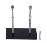 PEPDIMA Supporto da Parete per Skateboard sospeso Durevole e Stabile Galleggiante per Porta Skateboard per la Camera da Letto della casa del Garage