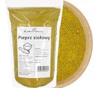 Pepe alle Erbe Macinato AROMATICO 200g | Mix di Spezie per Pesce, Carni Bianche e Piatti Mediterranei | Condimento con Erbe e Spezie Pregiate | KUCHNIA ZDROWIA