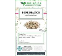 Pepe bianco in grani interi, diuretica, utile per la digestione