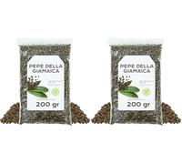 Pepe della Giamaica 200gr - Pepe della Giamaica Grani - Pepe della Giamaica Sfuso (200 gr, Pepe Giamaica) (Confezione da 2)
