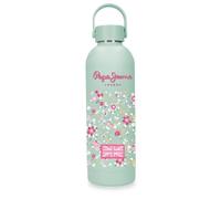 Pepe Jeans Abbey Alenka Bottiglia in Acciaio Inox Verde con Capacità di 500 ml e Misure 7 x 23 cm Acciaio Inox by Joumma Bags