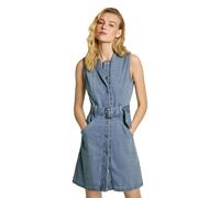 Pepe Jeans Abito Elba Donna, Grigio (Denim), L