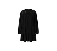 Pepe Jeans - Abito nero con gonna a balze - - Dresses - Donna - Nero - XS