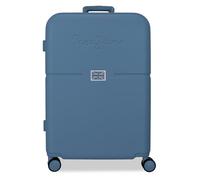 Pepe Jeans Accent Valigia media blu 48 x 70 x 28 cm Rigido 3,22 kg Chiusura TSA ABS 3,22 kg 79LExtensible by Joumma Bags, blu, Taglia unica, Valigia media