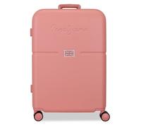 Pepe Jeans Accent Valigia media rosa 48 x 70 x 28 cm Rigido 3,22 kg Chiusura TSA ABS 3,22 kg 79LExtensible by Joumma Bags, Rosa, Taglia unica, Valigia media