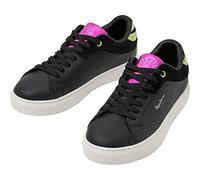 Pepe Jeans Adams Ari, Scarpa da ginnastica Donna, Nero, 25 EU