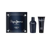Pepe Jeans Addictive For Him Profumo Uomo Confezione 2 Pezzi | Cofanetto Regalo, Eau de Parfum 100ml e Gel Doccia 100ml, Set Fragranza Orientale e Legnosa