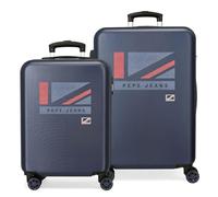 Pepe Jeans Valigia A Rotelle Aidan 55-65 Cm 91l 2 Unità