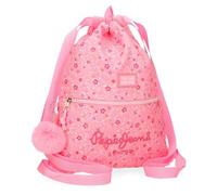 Pepe Jeans Alenka Astuccio scolastico, Dimensioni portarlo nello zaino, in cartella o in borsa di Joumma Bags, Rosa, Taglia unica, Zaino sacco