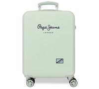 Pepe Jeans Alenka Valigia da cabina verde 38 x 55 x 20 cm Rigida ABS Chiusura a combinazione Laterale 34 L 2 kg 4 ruote Bags Bags, Verde, Valigia cabina