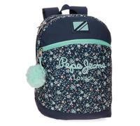 Pepe Jeans Alenka Zaino Casual Blu 25x32x12 cm Poliestere 9,6L by Joumma Bags, blu, Zaino Casual