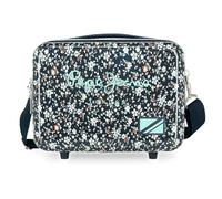 Pepe Jeans Alenka Zaino scolastico, blu, spallacci regolabili per un trasporto confortevole, scomparti multipli, Joumma Bags