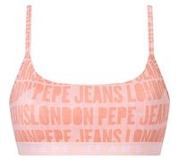 Pepe Jeans Allover Logo Str Brlt, Reggiseno Donna, Arrancione (Maple Sugar),L