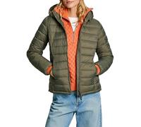 Giacca con cappuccio Pepe Jeans Ammy Short donna verde scuro - M