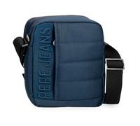Pepe Jeans Ancor Borsa a tracolla Blu 17 x 22 x 7,5 cm Poliestere by Joumma Bags by Joumma Bags, blu, Tracolla