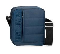 Pepe Jeans Ancor Borsa a tracolla media blu 17 x 22 x 6 cm Poliestere by Joumma Bags by Joumma Bags, blu, Tracolla media