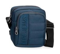 Pepe Jeans Ancor Borsa a tracolla Piccola Blu 15 x 19,5 x 6 cm Poliestere by Joumma Bags by Joumma Bags, blu, Borsa a tracolla piccola