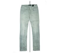 Pepe Jeans Andy Warhol Pantaloni Elasticizzato Dritto Vita Bassa W30 L34 Grigio