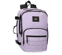 Pepe Jeans Aris Colorful Zaino da Cabina per Portatile 15,6" Lilla 25 x 40 x 20 cm Poliestere by Joumma Bags