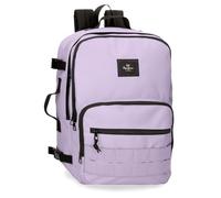 Pepe Jeans Aris Colorful Zaino da Cabina per Portatile 15,6" Lilla 31 x 44 x 20 cm Poliestere by Joumma Bags