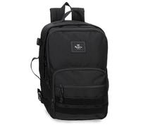 Pepe Jeans Aris Evergreen Zaino da Cabina per Portatile 15,6" Nero 25 x 40 x 20 cm Poliestere by Joumma Bags