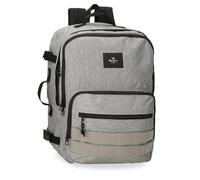 Pepe Jeans Aris Evergreen Zaino per laptop 15,6" Doppio scomparto grigio 31x44x17,5cm poliestere by Joumma Bags