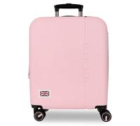 Pepe Jeans Aris Valigia da cabina rosa chiaro 40 x 55 x 20 cm Rigida ABS Chiusura a combinazione integrata 37 L 2,6 kg 4 ruote doppie bagaglio a mano