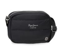 Pepe Jeans Aura Borsa a tracolla Nero 21,5 x 14 x 5 cm Poliestere by Joumma Bags