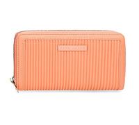 Pepe Jeans Aurora Portafoglio con portacarte Arancione 19,5x10x2 cm Pelle sintetica