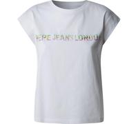 Pepe Jeans Aurore T-Shirt, Bianco (Bianco), L Donna