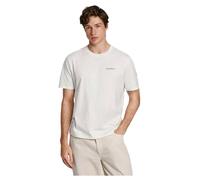 Pepe Jeans Axel C Tee T-Shirt, Bianco (Bianco Sporco), L Uomo