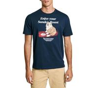 Pepe Jeans Axel Tee T-Shirt, Blu (Dulwich Blue), S Uomo