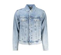 Pepe Jeans Azzurro Cotton Men Jacket - XL