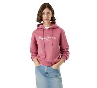 Pepe Jeans Baddy Hoodie Maglia di Tuta, Rosa (Rosa Ardesia), M Donna