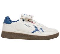 Pepe Jeans Ball Equip B, Sneak Bambini e Ragazzi, Beige Avorio Bianco, 33 EU
