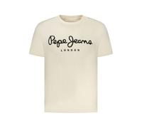Pepe Jeans Beige Cotton Men's T-Shirt - L