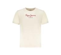 Pepe Jeans Beige Cotton Men's T-Shirt - XXL