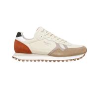 Pepe Jeans - Beige Urban Sneakers Brit on Master - - Shoes - Uomo - Multicolore - 40 EU