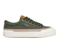 Pepe Jeans Ben Wash M, Sneak Uomo, Verde Militare Verde, 41 EU